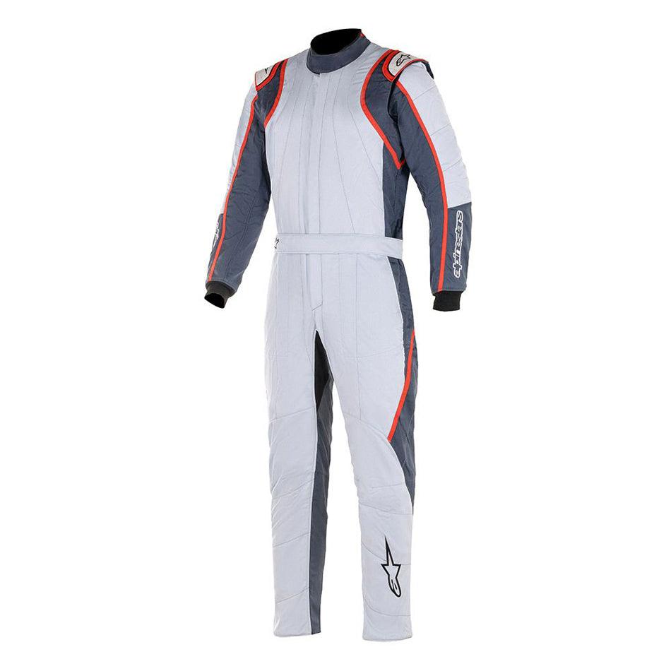 Suit GP Race V2 Silver / gray Red Large / X-Large - Burlile Performance Products