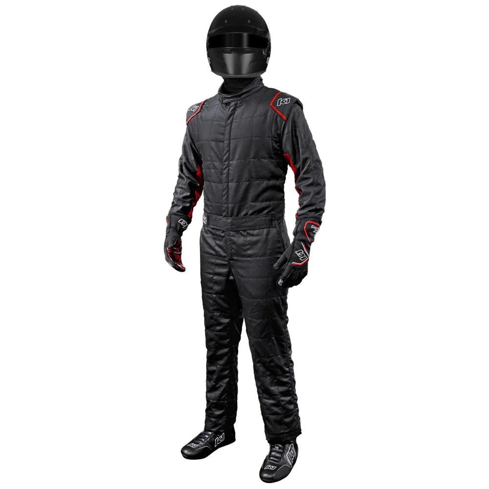 Suit Outlaw Small Black / Red SFI 3.2A/5 - Burlile Performance Products