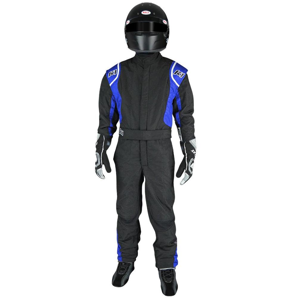 Suit Precision II 5X- Small Black/Blue - Burlile Performance Products