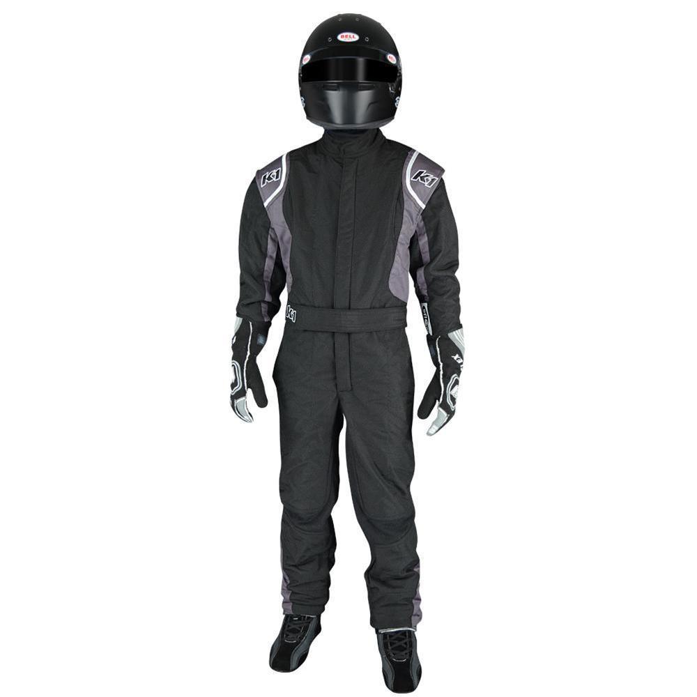 Suit Precision II 6X- Small Black/Grey - Burlile Performance Products