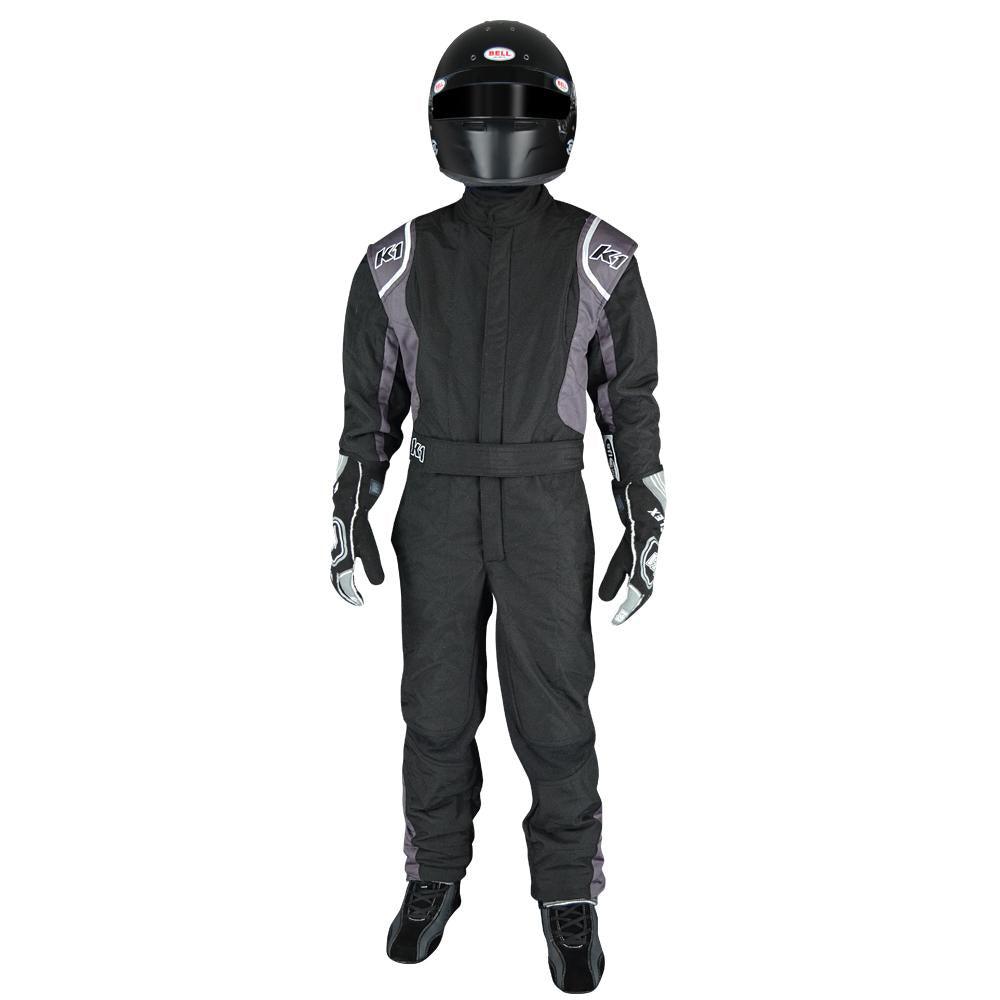 Suit Precision II Black / Gray 3X-Small Youth - Burlile Performance Products