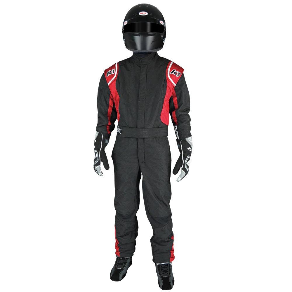 Suit Precision II X- Small Black/Red - Burlile Performance Products