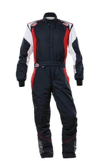 Suit PRO-TX Black/Red Large SFI 3.2A/5 - Burlile Performance Products