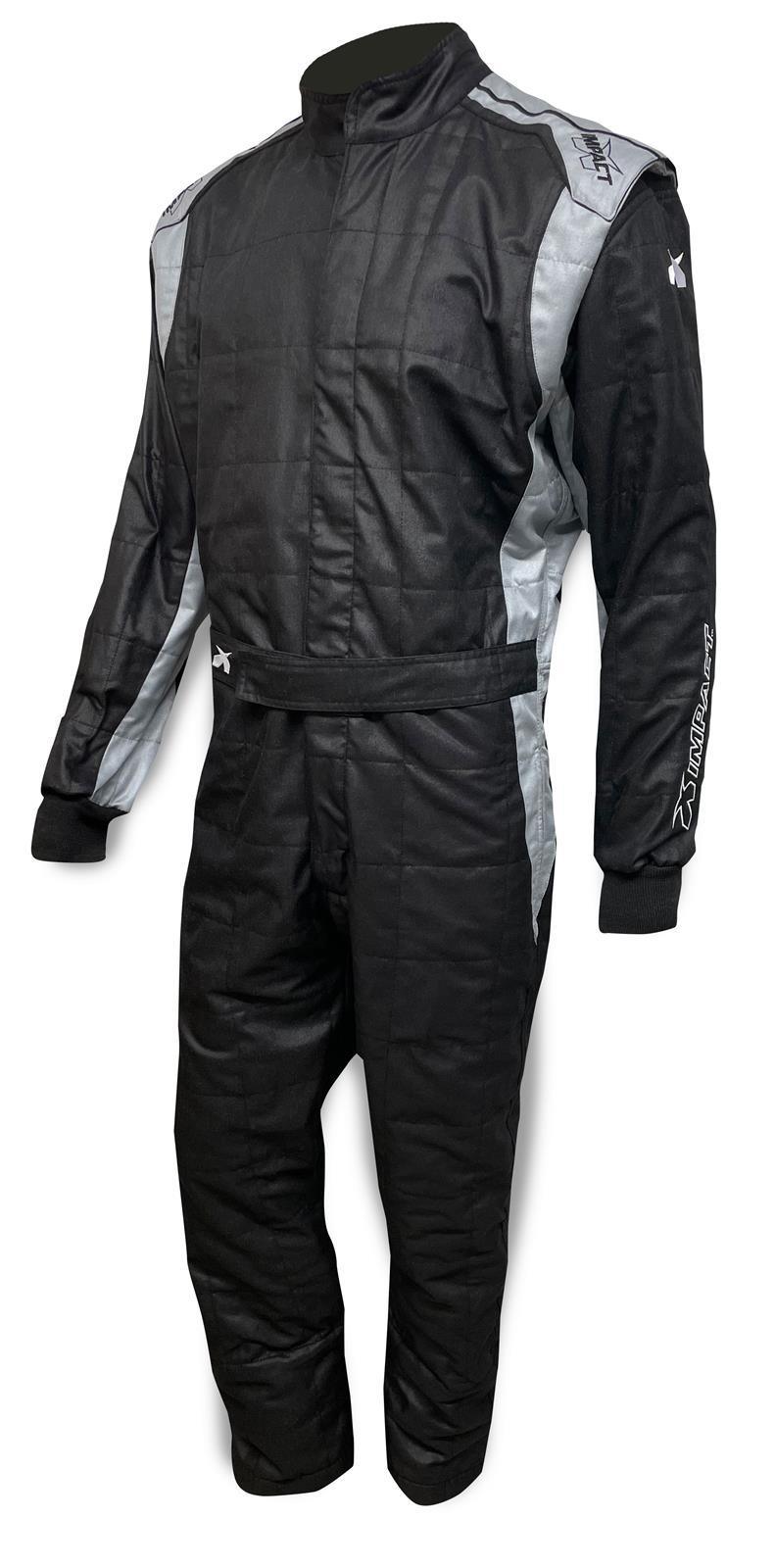 Suit Racer 2.0 1pc X-Large Black/Gray - Burlile Performance Products