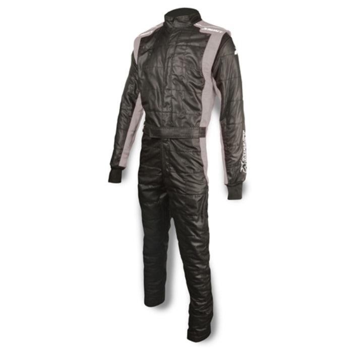 Suit Racer Small Black/Gray - Burlile Performance Products