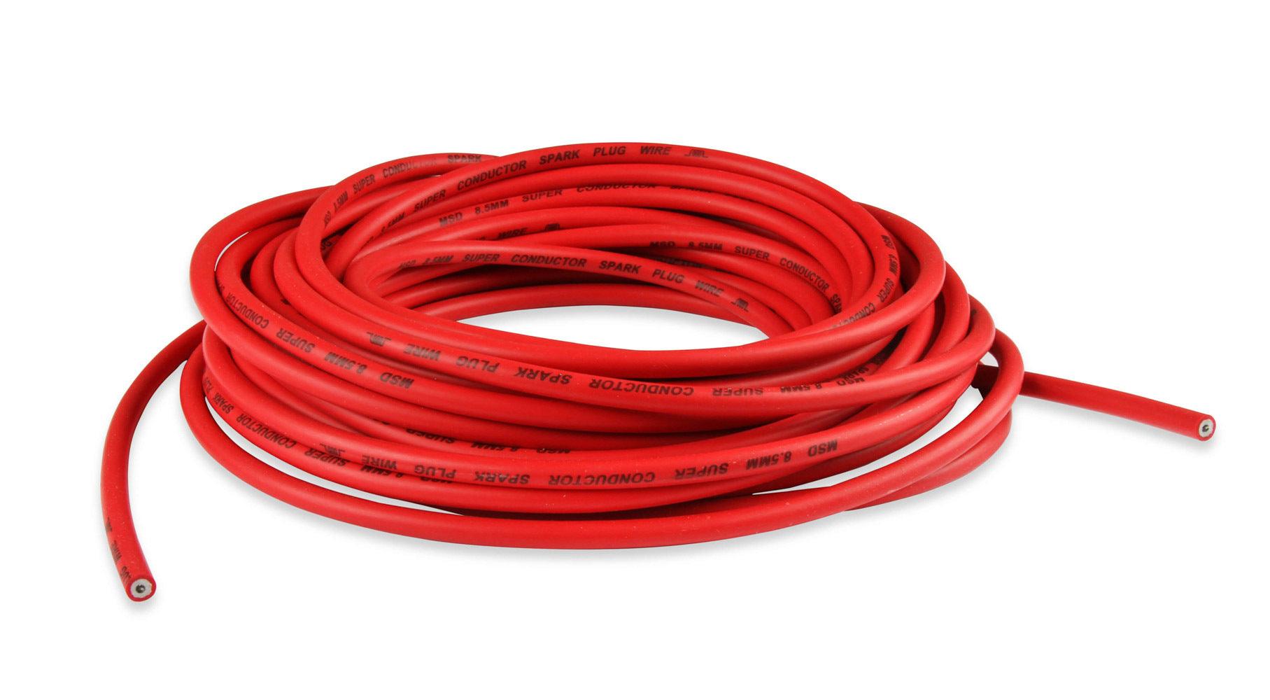 Super Conductor 8.5mm Plug Wire 50ft Bulk - Burlile Performance Products