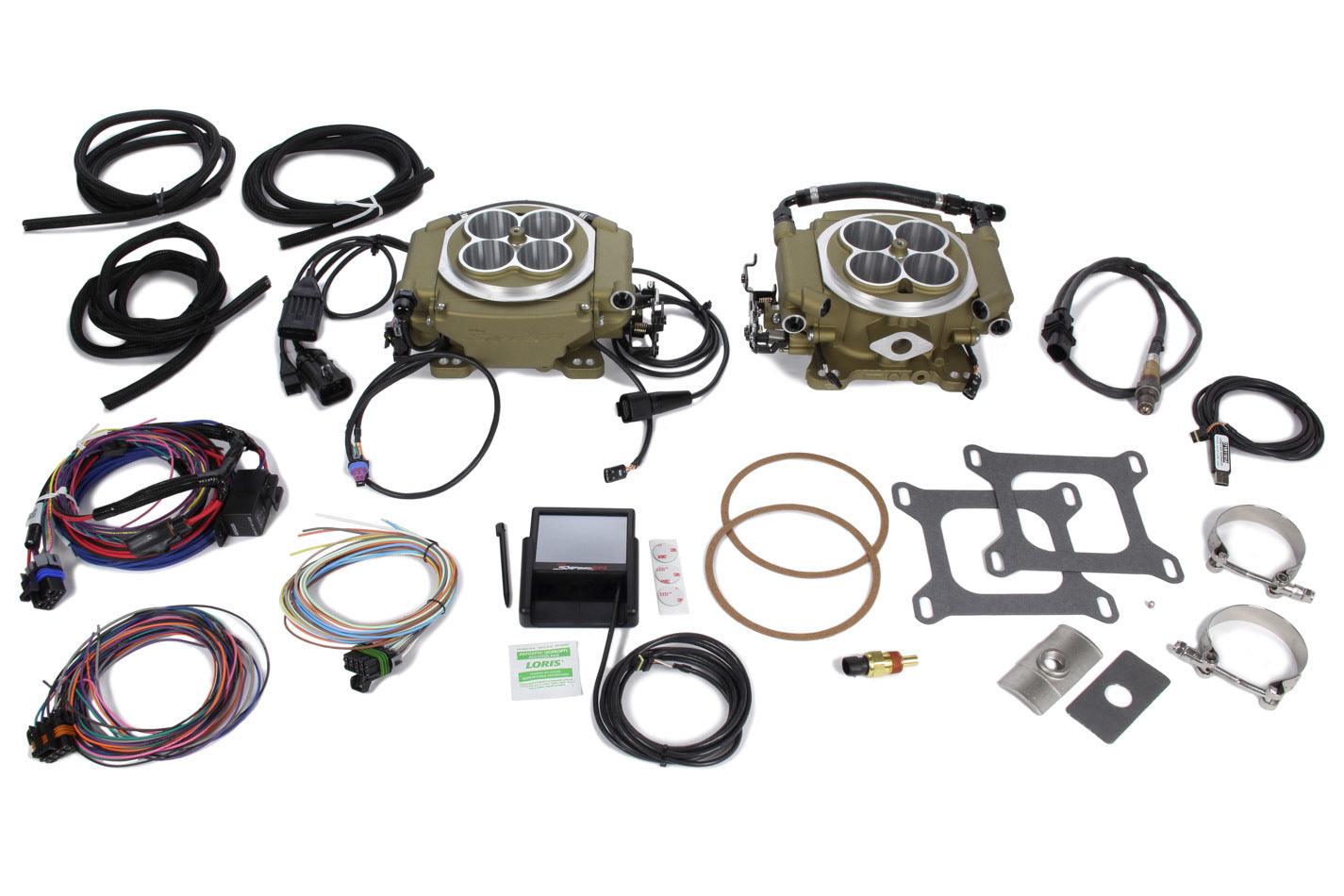 Super Sniper 4150 2x4 EFI Kit - Gold - Burlile Performance Products