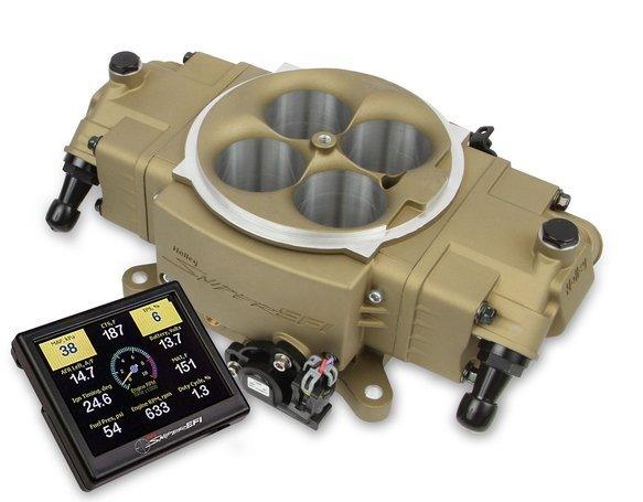 Super Sniper Stealth EFI 4150 8-Injectors - Gold - Burlile Performance Products