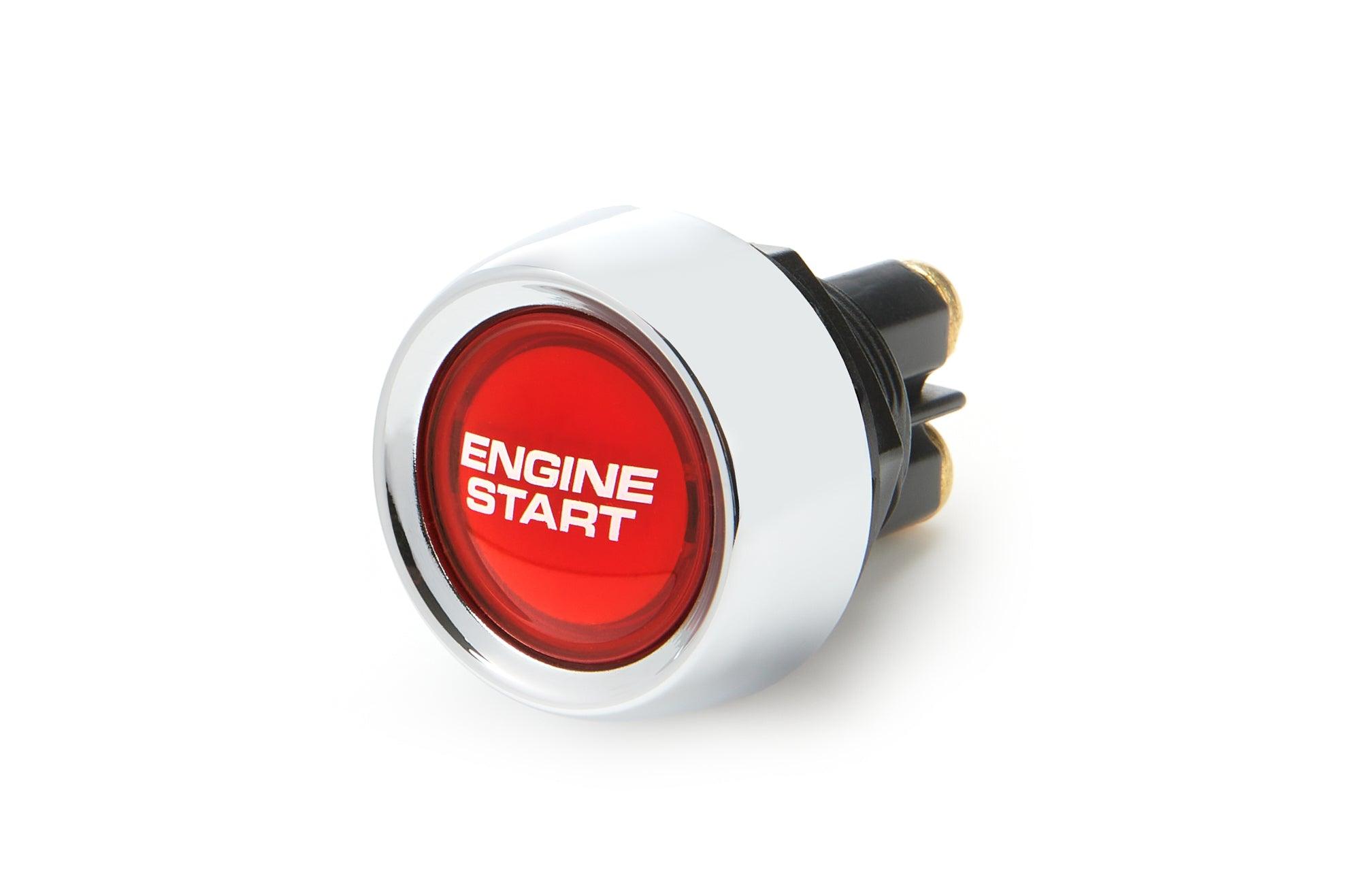 Switch Lighted Push Button Red 50 Amp - Burlile Performance Products