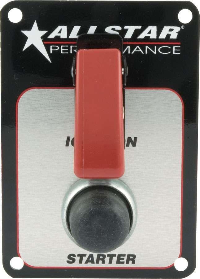 Switch Panel One Switch w/Flip Cover - Burlile Performance Products
