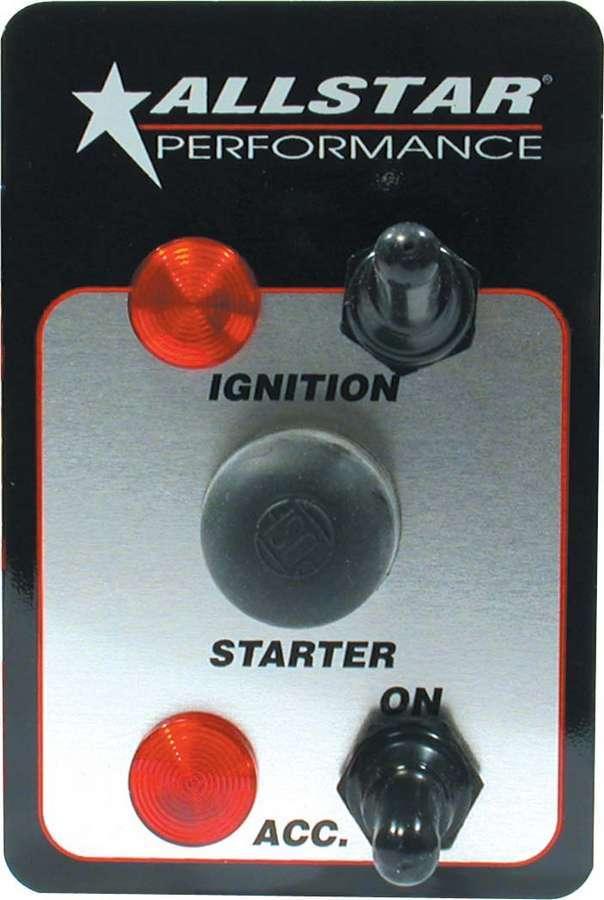 Switch Panel Two Switch w/Lights - Burlile Performance Products