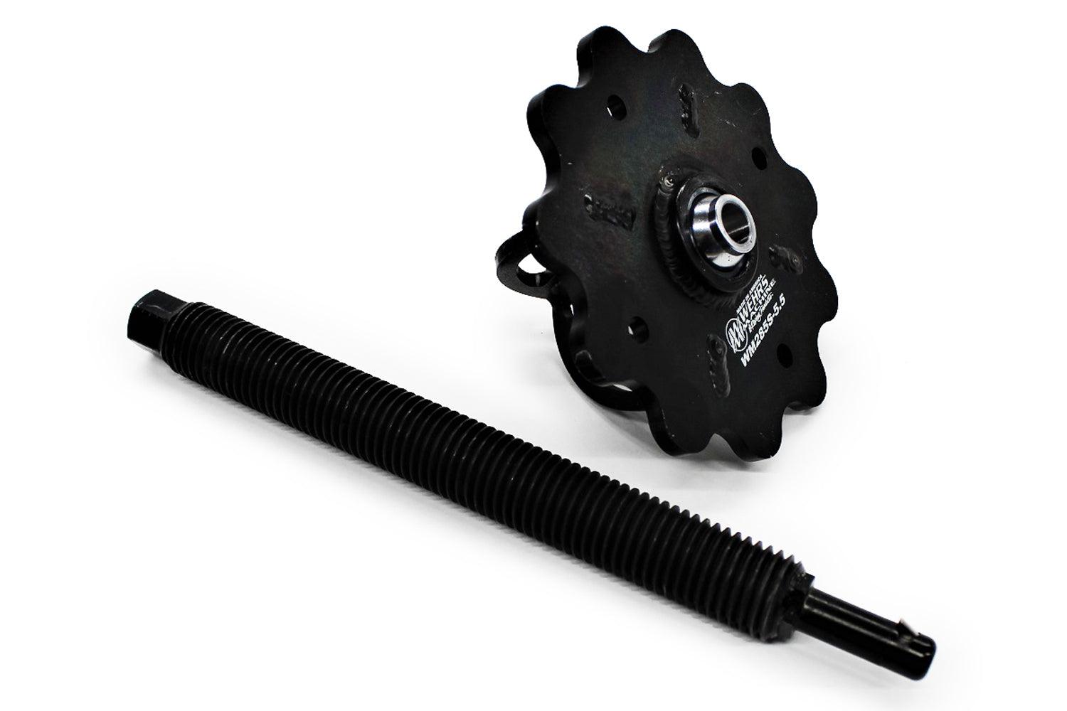 Swivel Spring Cup 5.5in Tall w/ 9in Screw Jack - Burlile Performance Products