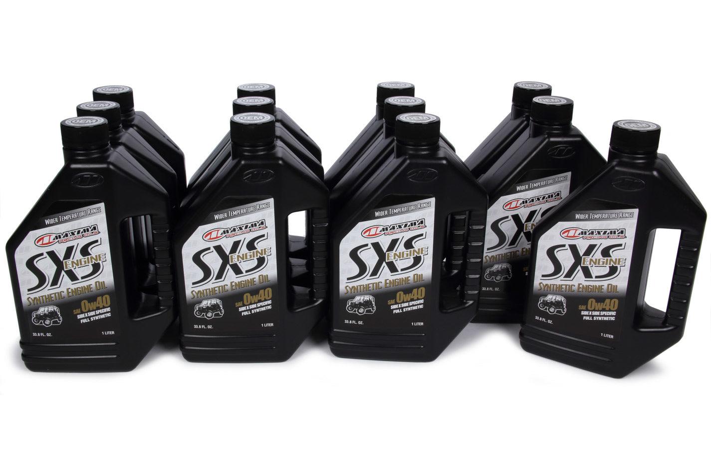 SXS Engine Full Syntheti c 0w40 Case 12 x 1 Liter - Burlile Performance Products