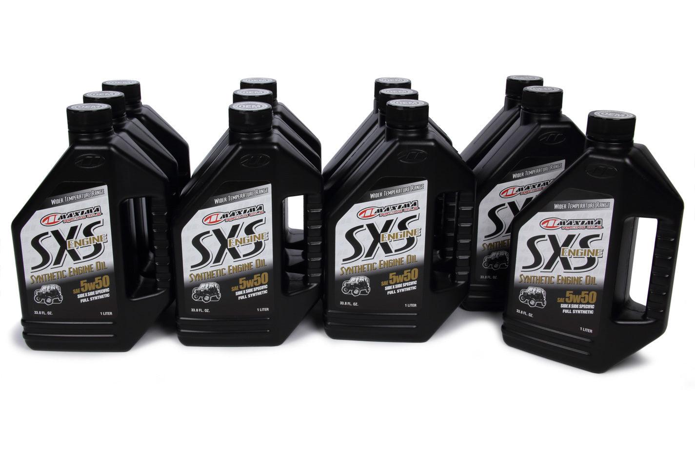 SXS Engine Full Syntheti c 5w50 Case 12 x 1 Liter - Burlile Performance Products