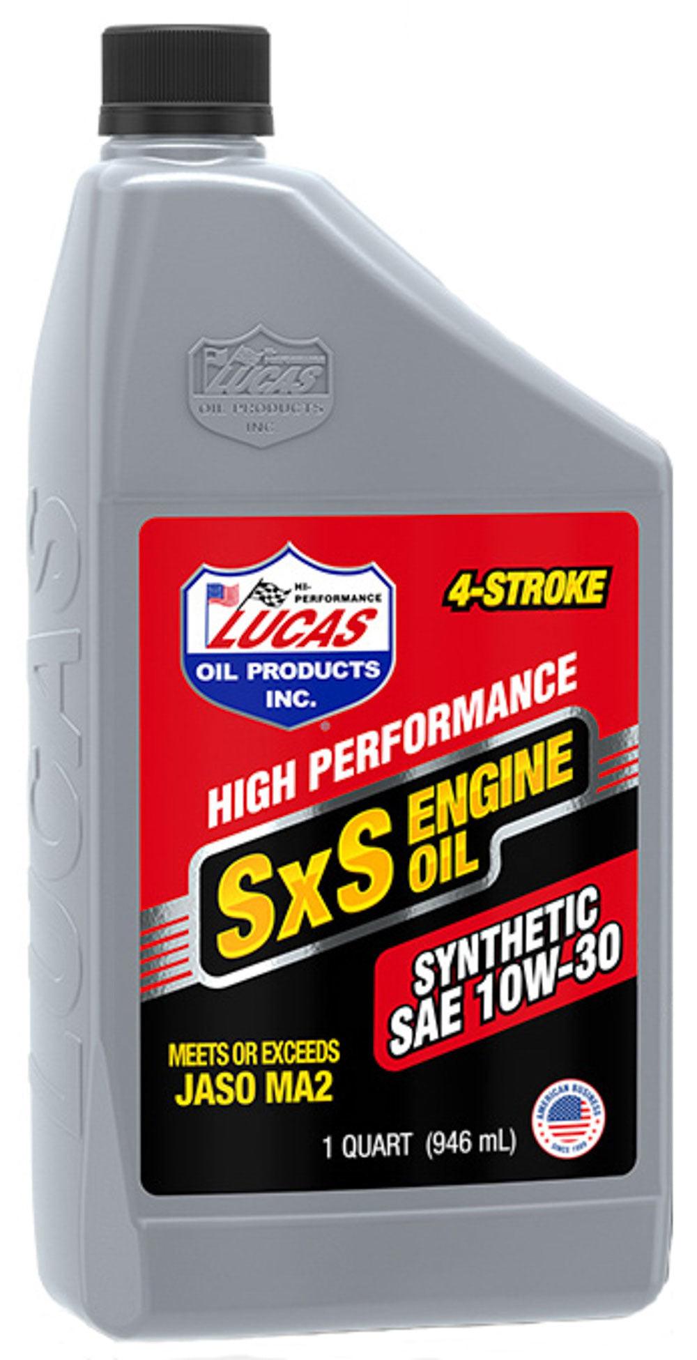 Synthetic 10w30 SXS Oil 1 Quart - Burlile Performance Products