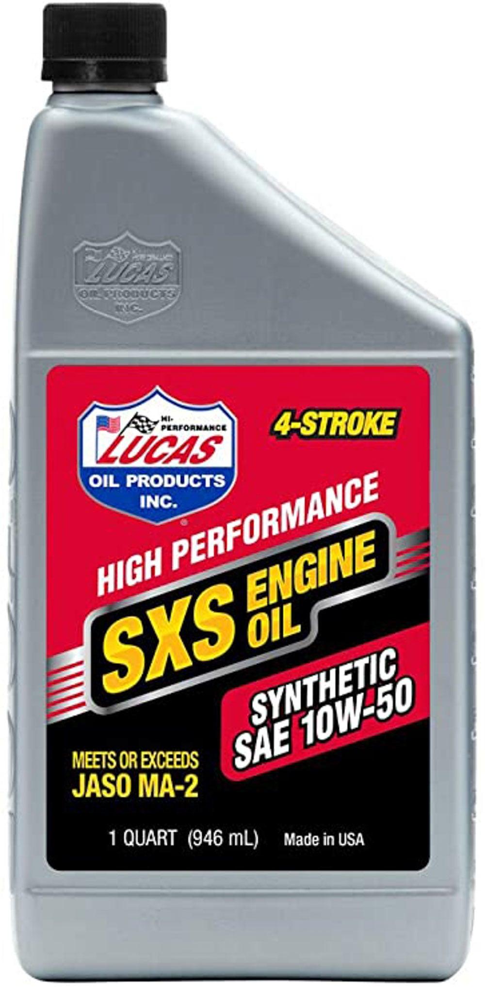 Synthetic 10w50 SXS Oil 1 Quart - Burlile Performance Products
