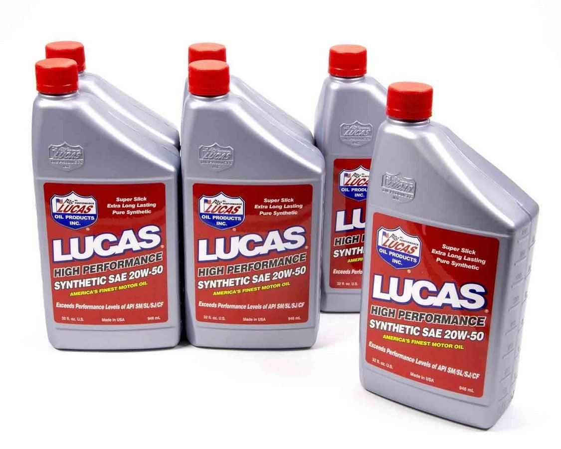 Synthetic 20w50 Oil 6x1 Qt - Burlile Performance Products