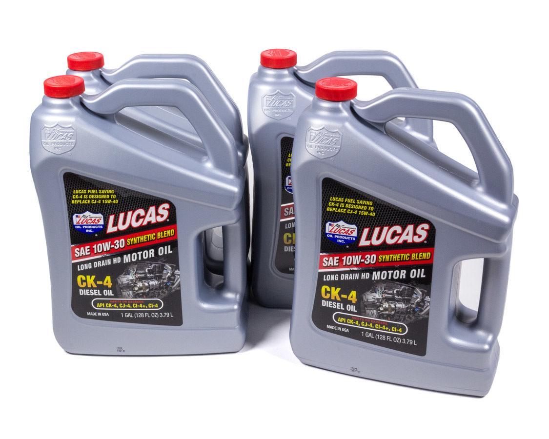 Synthetic Blend 10w30 Diesel Oil Case 4 x 1Gal - Burlile Performance Products