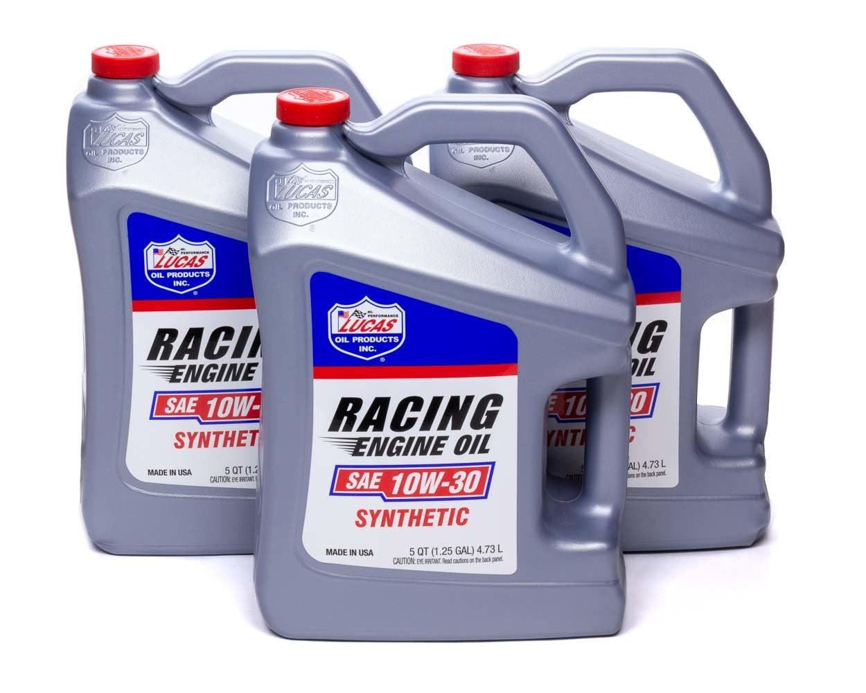 Synthetic Racing Oil 10w 30 Case 3 x 5qt Bottle - Burlile Performance Products
