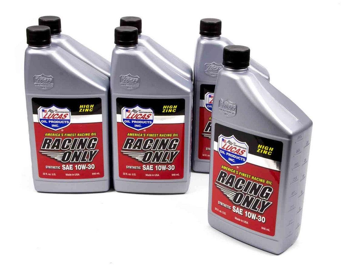 Synthetic Racing Oil 10w30 6x1 Qt - Burlile Performance Products