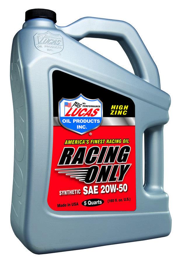 Synthetic Racing Oil 20w50 - 5 Quart Bottle - Burlile Performance Products
