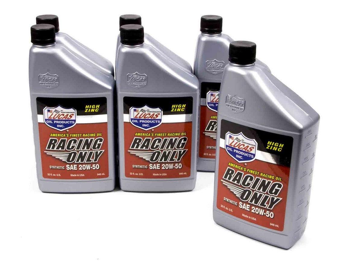 Synthetic Racing Oil 20w50 6x1 Qt - Burlile Performance Products