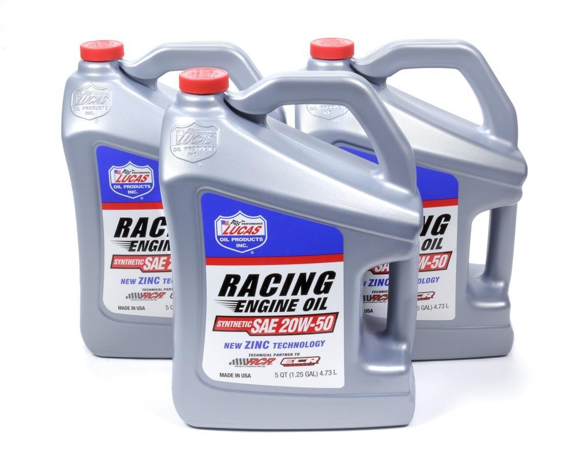 Synthetic Racing Oil 20w50 Case 3 x 5 Quart - Burlile Performance Products