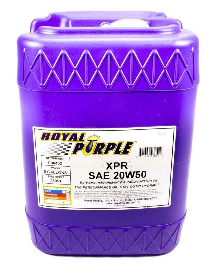 Synthetic Racing Oil XPR 5 Gallon (20W50) - Burlile Performance Products