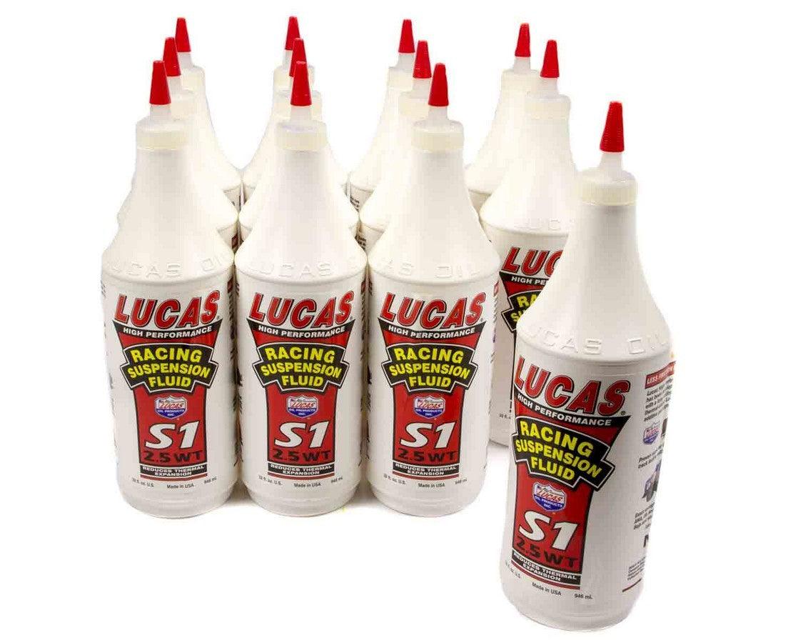 Synthetic S1 Suspension Oil 2.5 WT 12x1 Qt - Burlile Performance Products