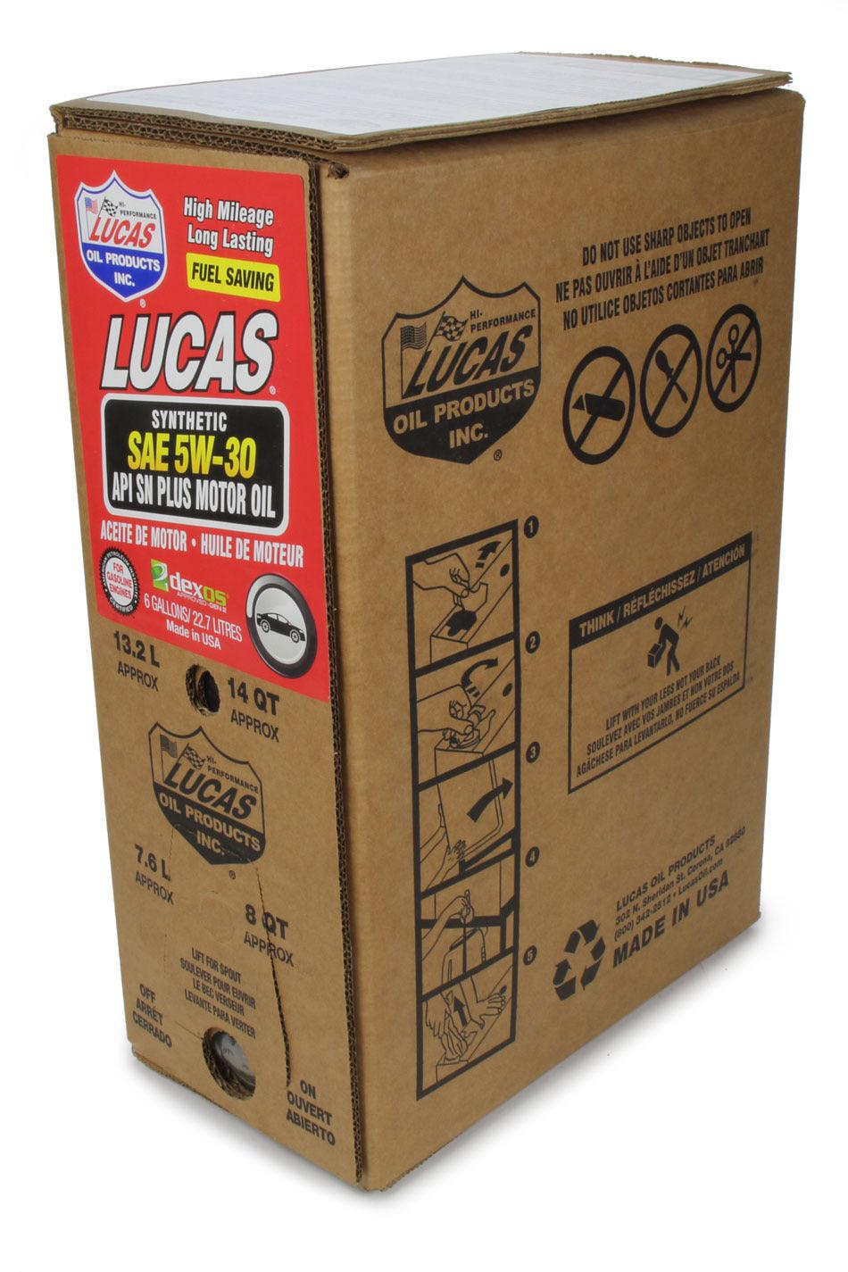 Synthetic SAE 5W30 Oil 6 Gallon Bag In Box Dexos - Burlile Performance Products