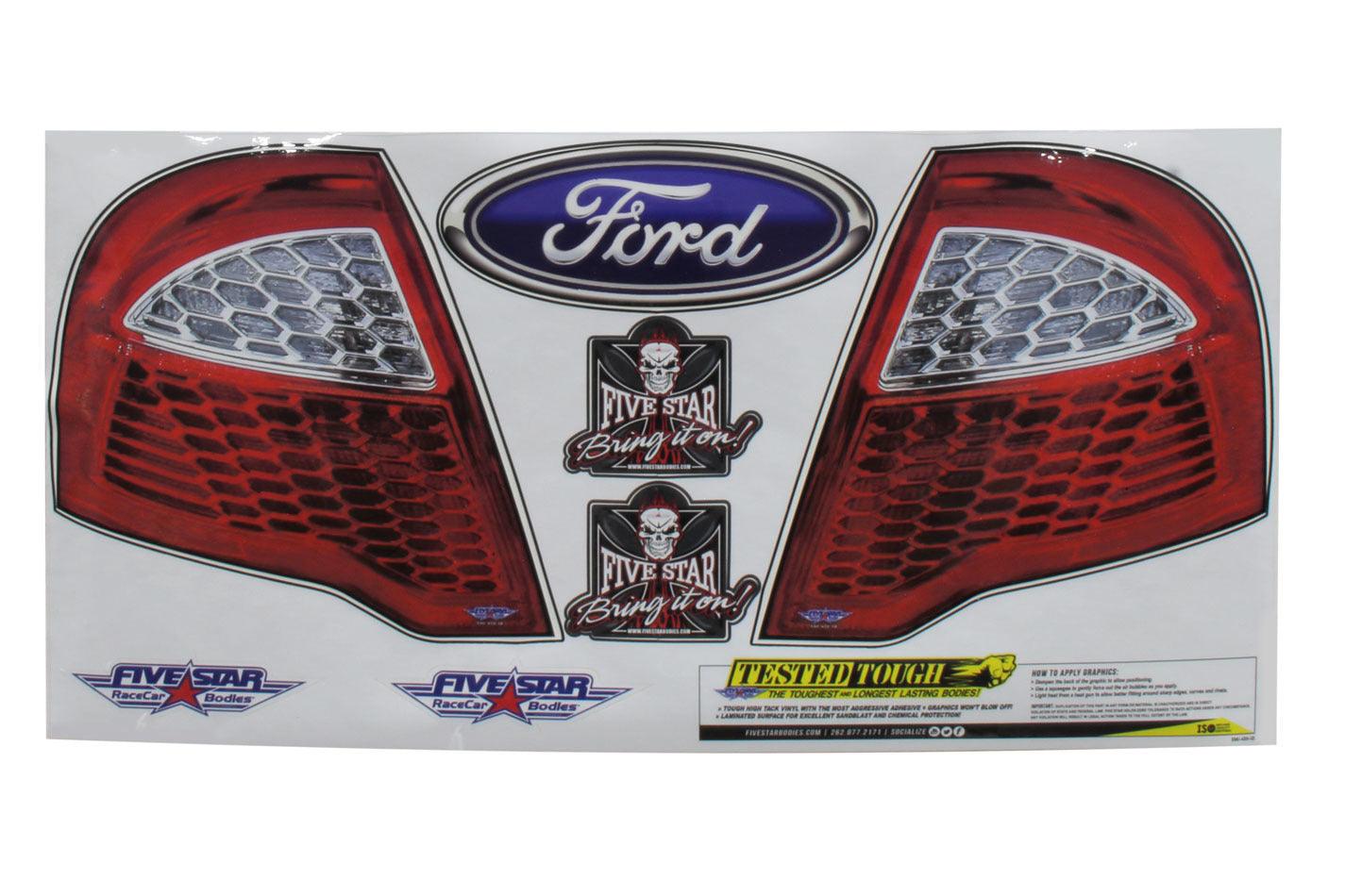 Tail Only Graphics 2010-12 Fusion - Burlile Performance Products