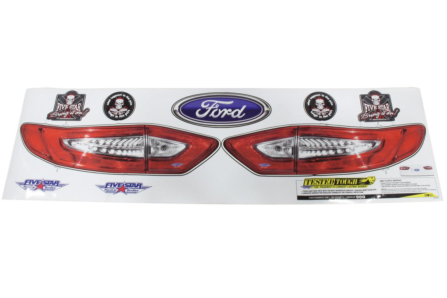 Tail Only Graphics Kit 2013 and up Fusion - Burlile Performance Products