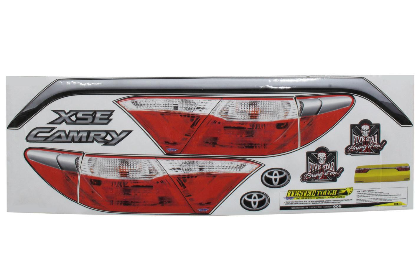 Tail Only Graphics Kit Camry - Burlile Performance Products