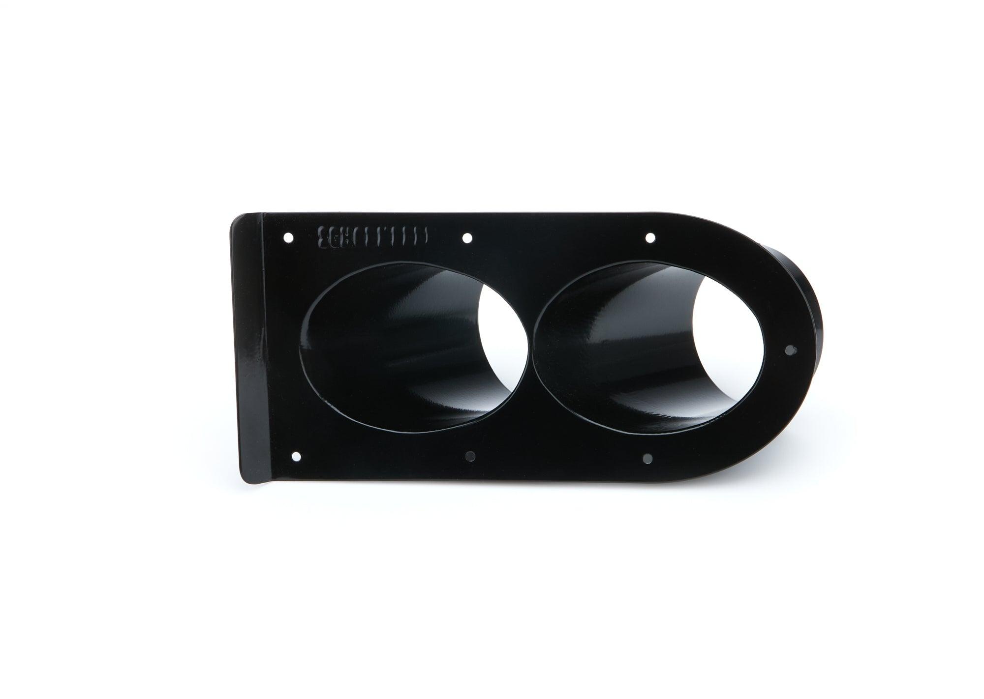Tail Pipe Saver 3in Dual 45deg Black - Burlile Performance Products
