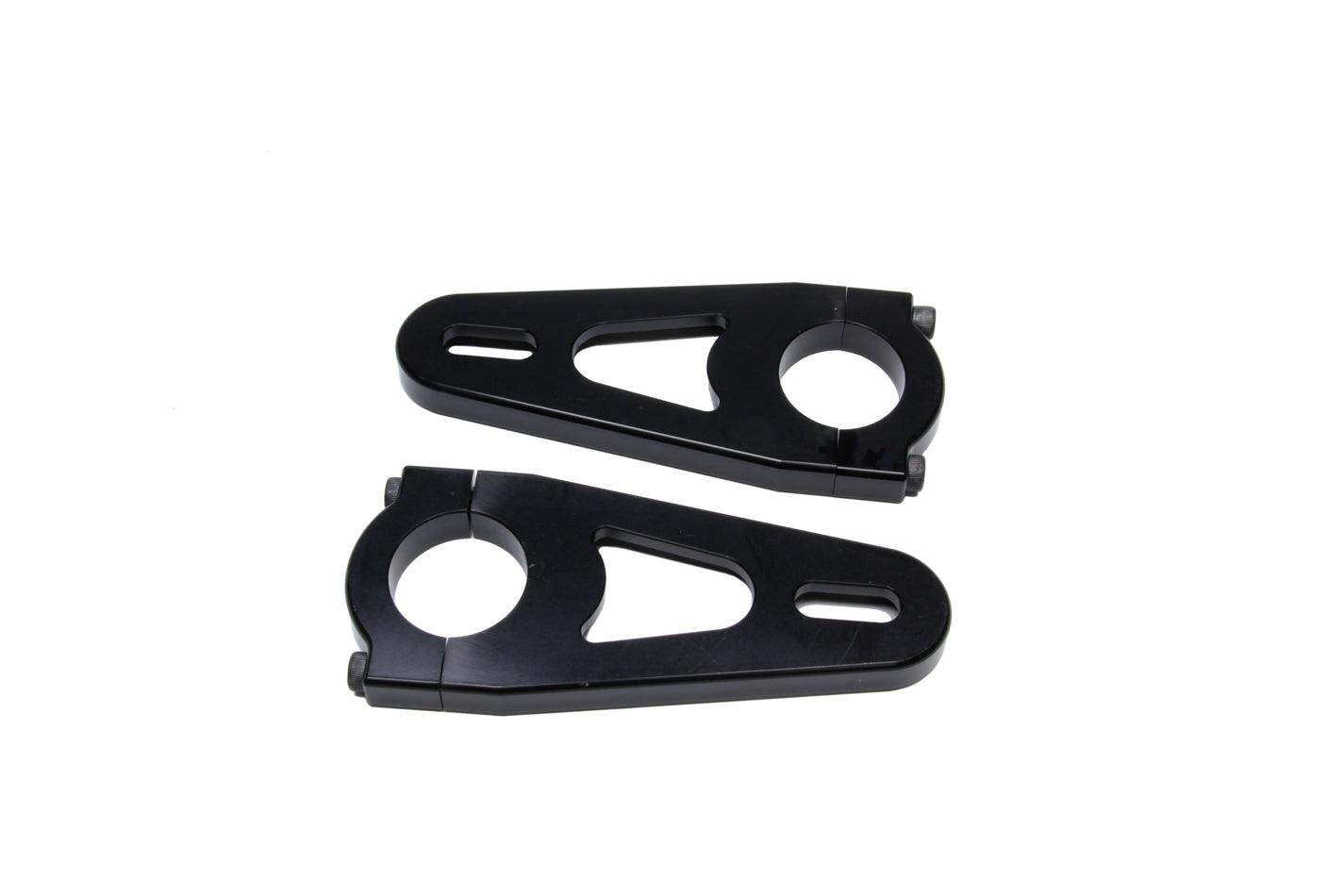 Tail Tank Clamps For Sprintcar Black - Burlile Performance Products