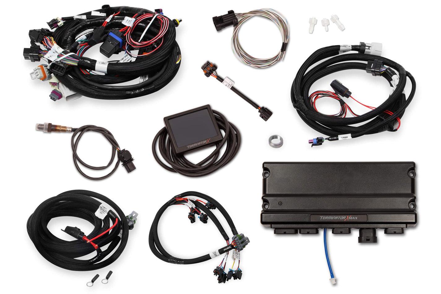 Term X Max MPFI Kit LS Early Truck w/Trans Cont - Burlile Performance Products