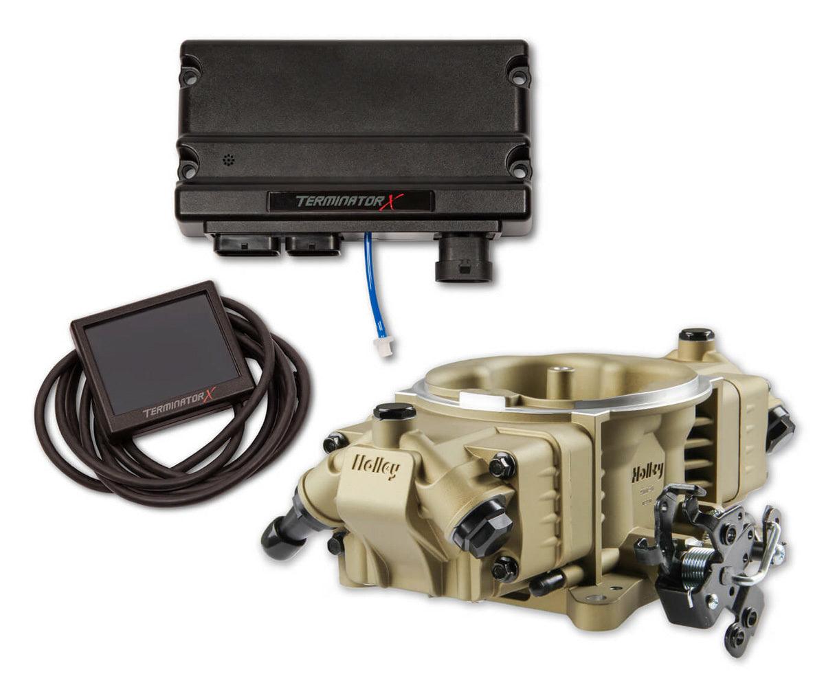 Terninator X Stealth EFI System 4150 - Gold - Burlile Performance Products
