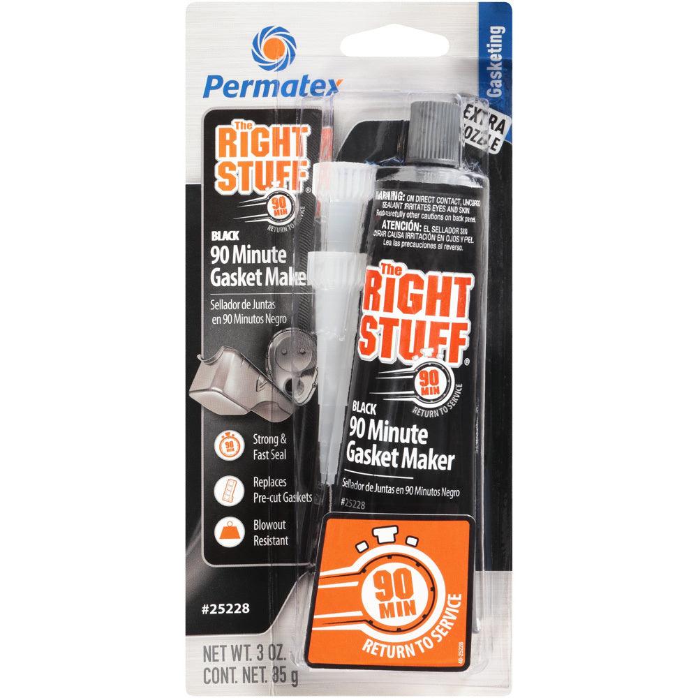 The Right Stuff 90 Minut e Gasket Maker Black - Burlile Performance Products