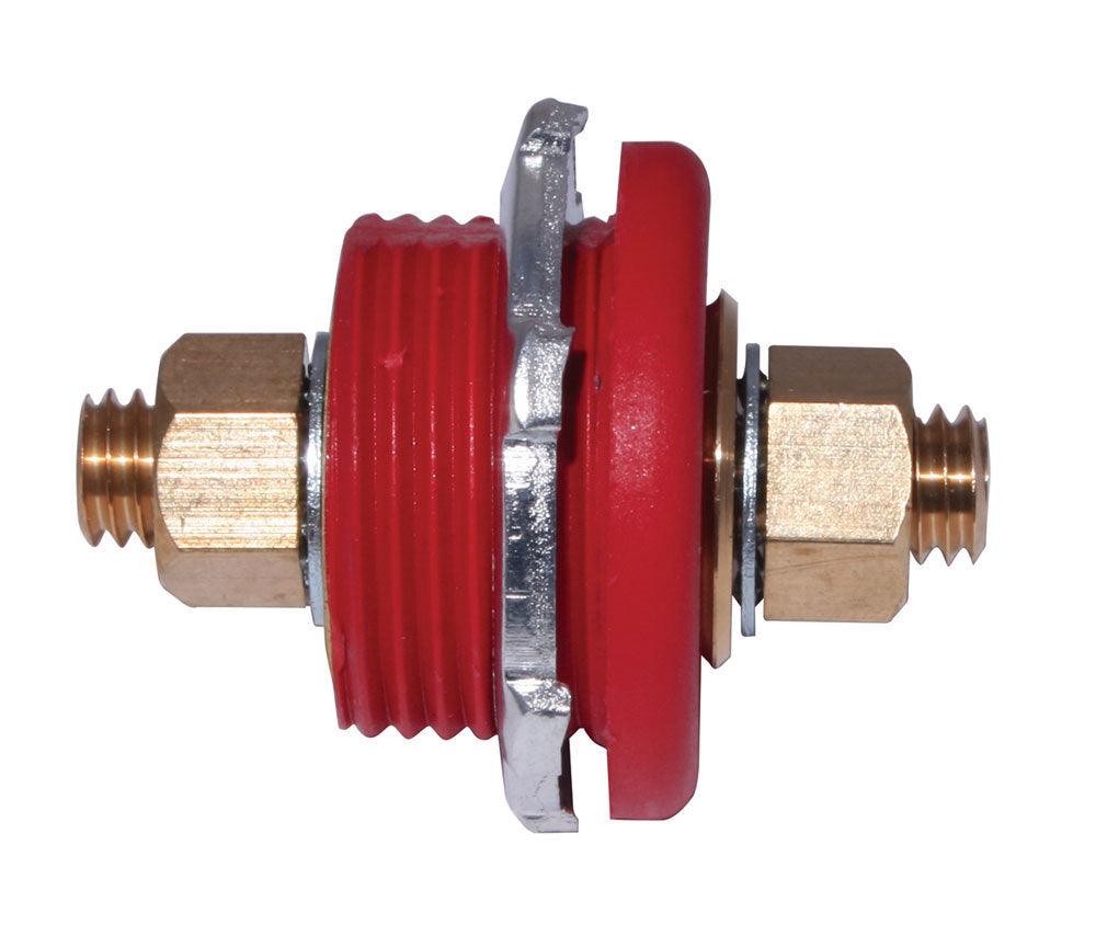 Thru Panel Battery Terminal - Red - Burlile Performance Products