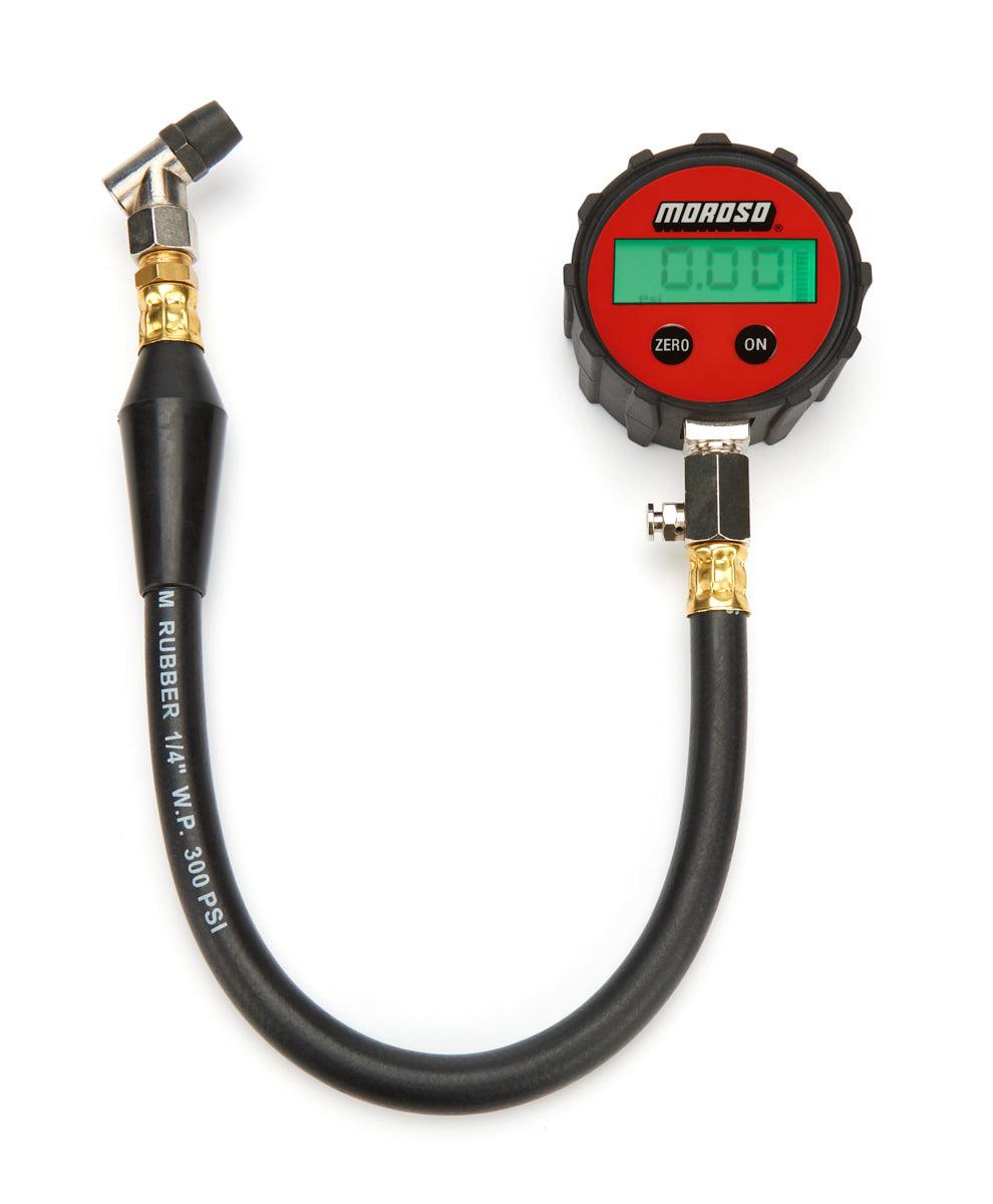 Tire Gauge - 0-100 PSI Digital - Backlit - Burlile Performance Products