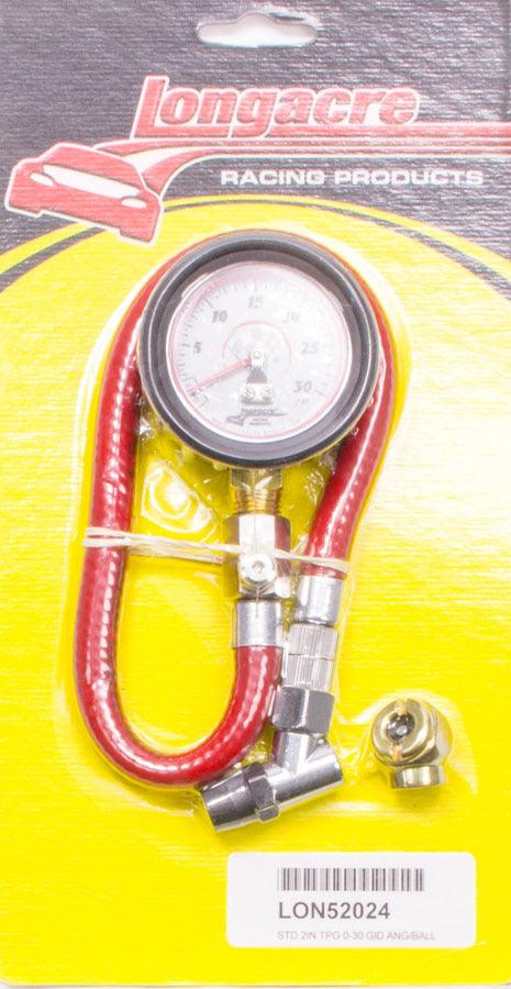 Tire Gauge 0-30PSI 2in GID - Burlile Performance Products