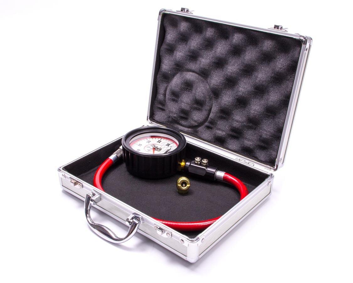 Tire Gauge 0-30PSI 3.5in GID Dual Bleed Magnum - Burlile Performance Products