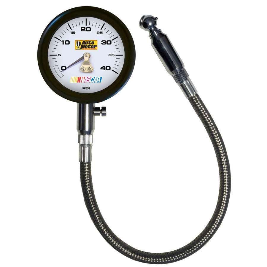 Tire Pressure Gauge 0-40 PSI Analog w/Bleed Valve - Burlile Performance Products