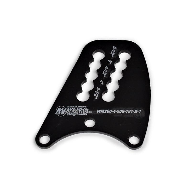 Top Link Plate Q/C Rear- End Dbl Slot 1/2in Holes - Burlile Performance Products