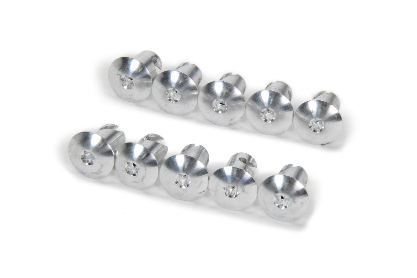 Torx Head Button Alum .550 Long 10pk - Burlile Performance Products
