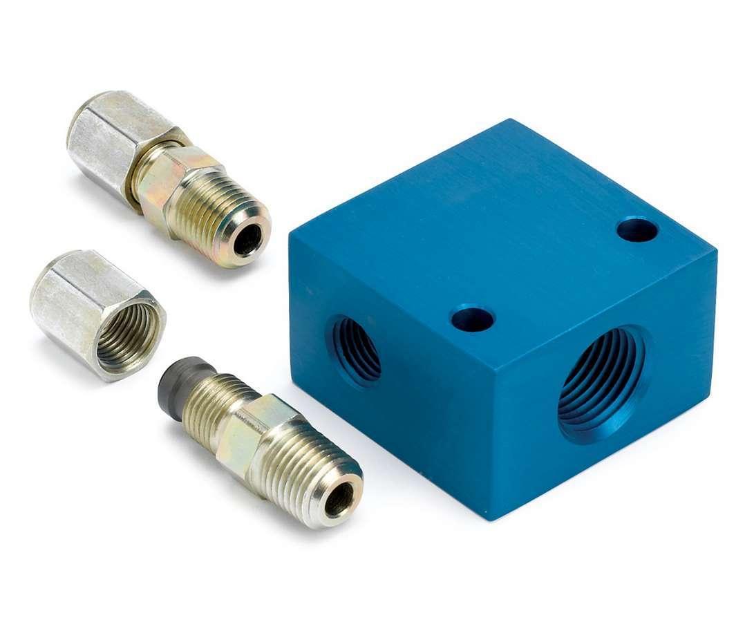 Trans Temp. Manifold - 5/16in Tubing - Burlile Performance Products