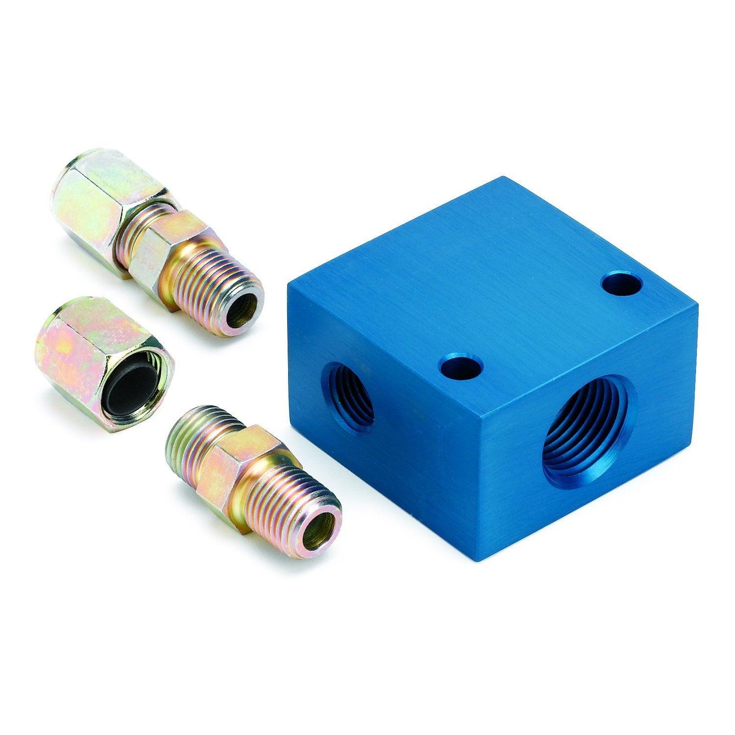 Trans. Temp. Manifold For 3/8in Tubing - Burlile Performance Products