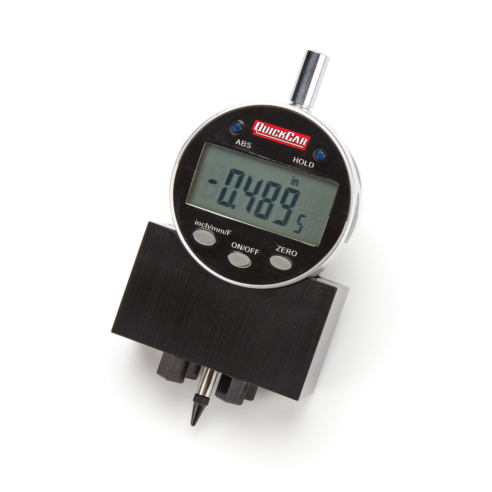 Tread Depth Gauge Digital w/ Billet Base - Burlile Performance Products