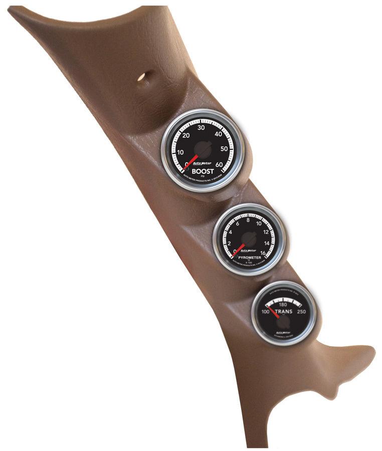 Triple Pillar Gauge Kit - 10-12 Dodge Ram Diesel - Burlile Performance Products