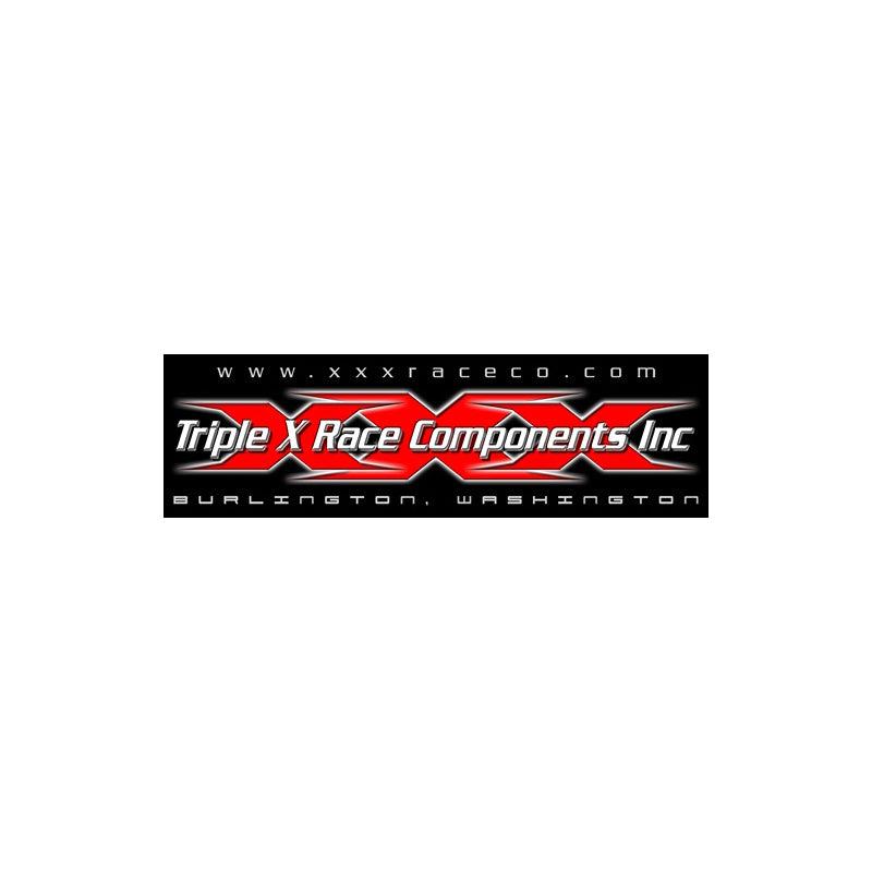 Triple X Decal 3x10 - Burlile Performance Products